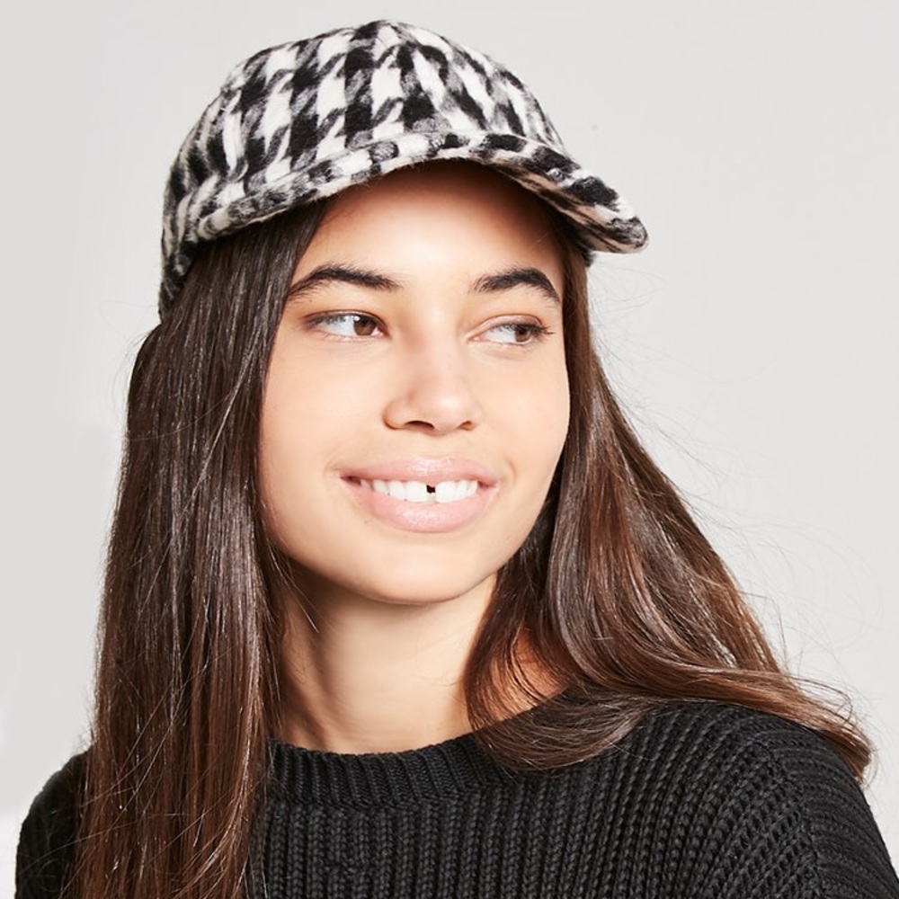 Houndstooth Baseball Hat Forever 21
